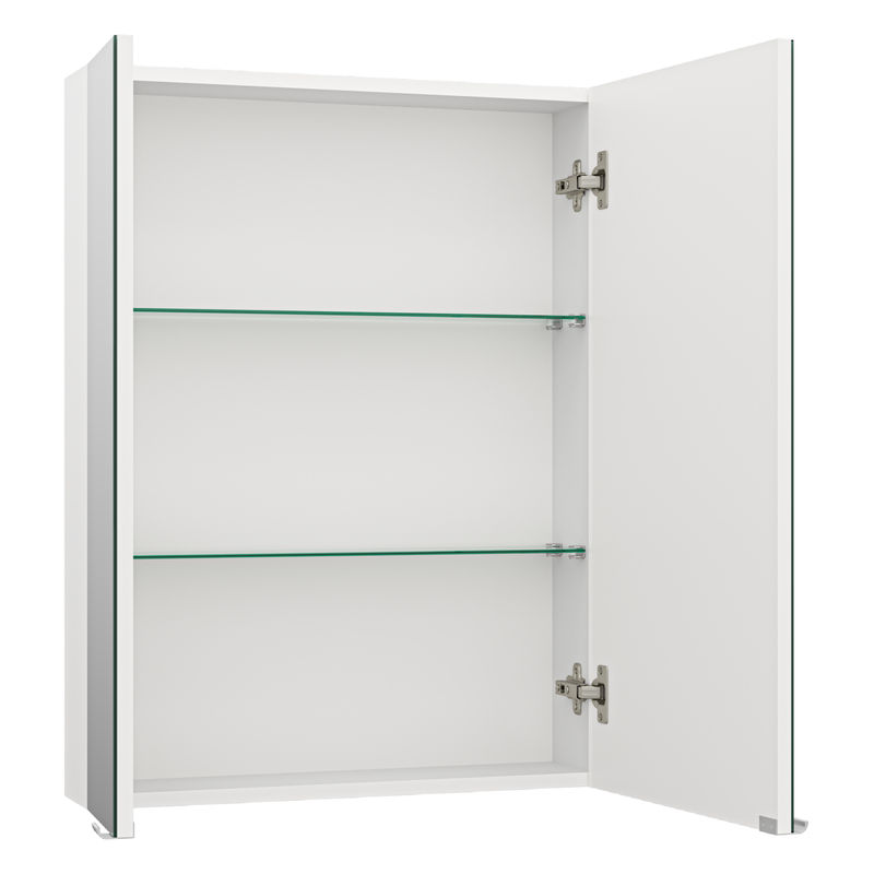 Шкаф с зеркалом для ванной Misty Аура 60 Э-Аур02060-01