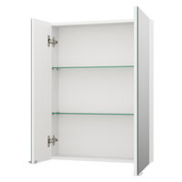 Шкаф с зеркалом для ванной Misty Аура 60 Э-Аур02060-01 — 4