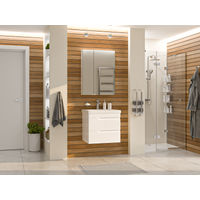 Шкаф с зеркалом для ванной Misty Аура 60 Э-Аур02060-01 — 7