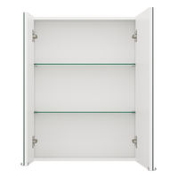 Шкаф с зеркалом для ванной Misty Аура 60 Э-Аур02060-01 — 6