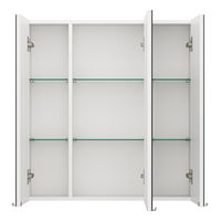 Шкаф с зеркалом для ванной Misty Аура 75 Э-Аур02075-01 — 6