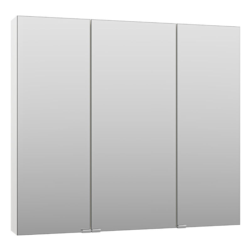 Шкаф с зеркалом для ванной Misty Аура 90 Э-Аур02090-01