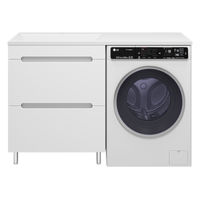 Тумба под раковину Misty Байкал 70 напольная 2 ящ. под стиральную машину Э-Бай06070-022Я — 4