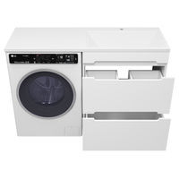 Тумба под раковину Misty Байкал 70 напольная 2 ящ. под стиральную машину Э-Бай06070-022Я — 8