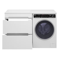 Тумба под раковину Misty Байкал 70 напольная 2 ящ. под стиральную машину Э-Бай06070-022Я — 10