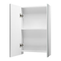 Шкаф с зеркалом для ванной Misty Балтика 50 / Э-Бал04050-011 без света — 4