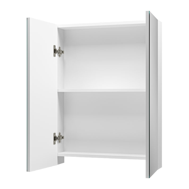 Шкаф с зеркалом для ванной Misty Балтика 60 / Э-Бал04060-011 без света