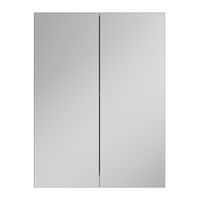 Шкаф с зеркалом для ванной Misty Балтика 60 / Э-Бал04060-011 без света — 2