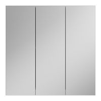 Шкаф с зеркалом для ванной Misty Балтика 80 / Э-Бал04080-011 без света — 2