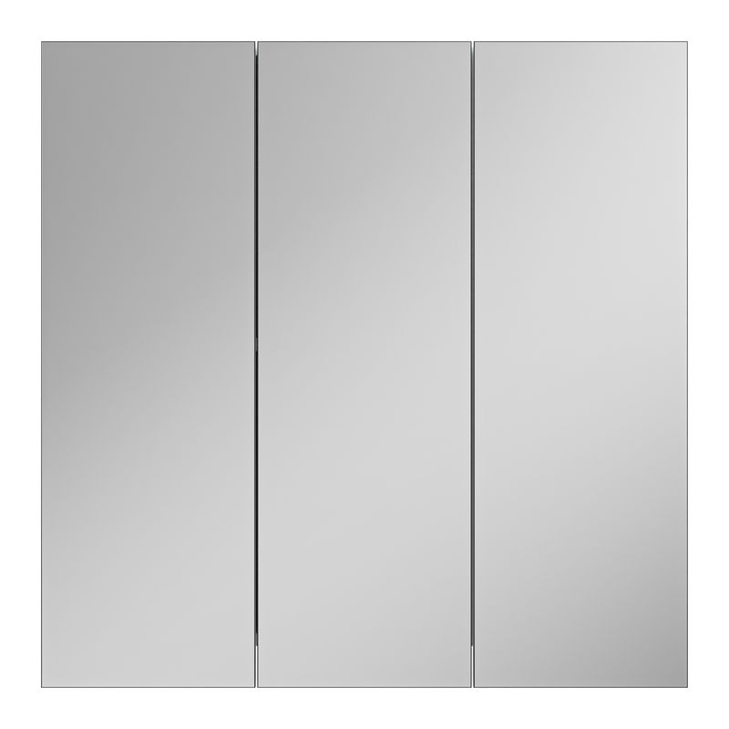 Шкаф с зеркалом для ванной Misty Балтика 80 / Э-Бал04080-011 без света