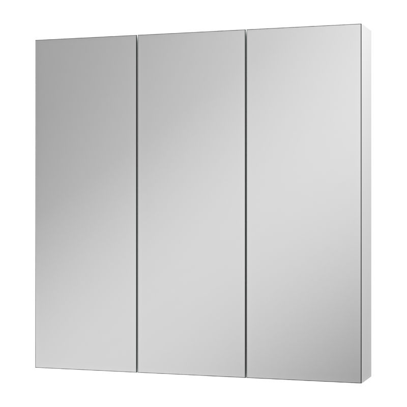 Шкаф с зеркалом для ванной Misty Балтика 80 / Э-Бал04080-011 без света