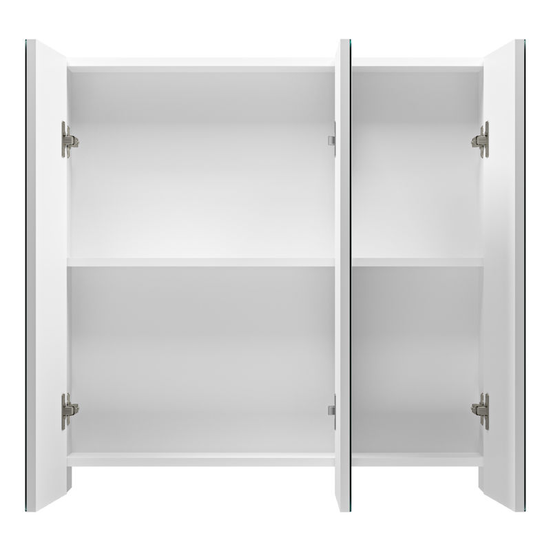 Шкаф с зеркалом для ванной Misty Балтика 80 / Э-Бал04080-011 без света