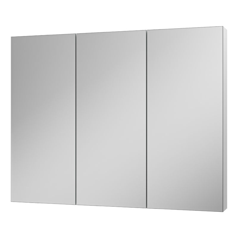 Шкаф с зеркалом для ванной Misty Балтика 105 / Э-Бал04105-011 без света