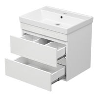 Тумба под раковину Misty Енисей 60 подвесная 2 ящ. Э-Ени01060-012По2Я — 3