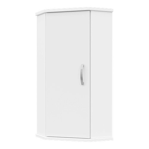 Шкаф-пенал для ванной Misty Лилия 34 подвесной (угловой) БФ / Э-Лил08034-011бф