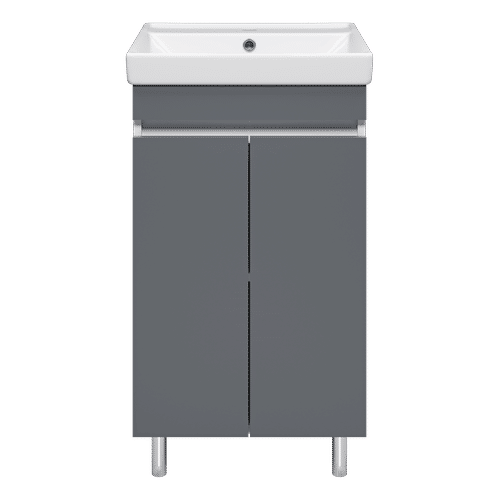 Тумба под раковину Misty Майна 50 напольная / Э-Май01050-501 графит