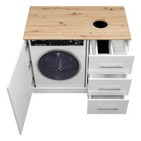 Тумба под раковину Респект 110 с 3 ящ. под стиральную машину правая Э-Рес01110-13ЯП — 3