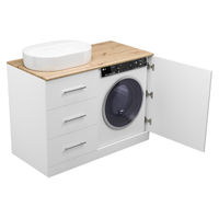 Тумба под раковину Респект 120 с 3 ящ. под стиральную машину левая Э-Рес01120-13ЯЛ — 7