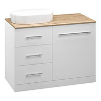 Тумба под раковину Респект 120 с 3 ящ. под стиральную машину левая Э-Рес01120-13ЯЛ — 1