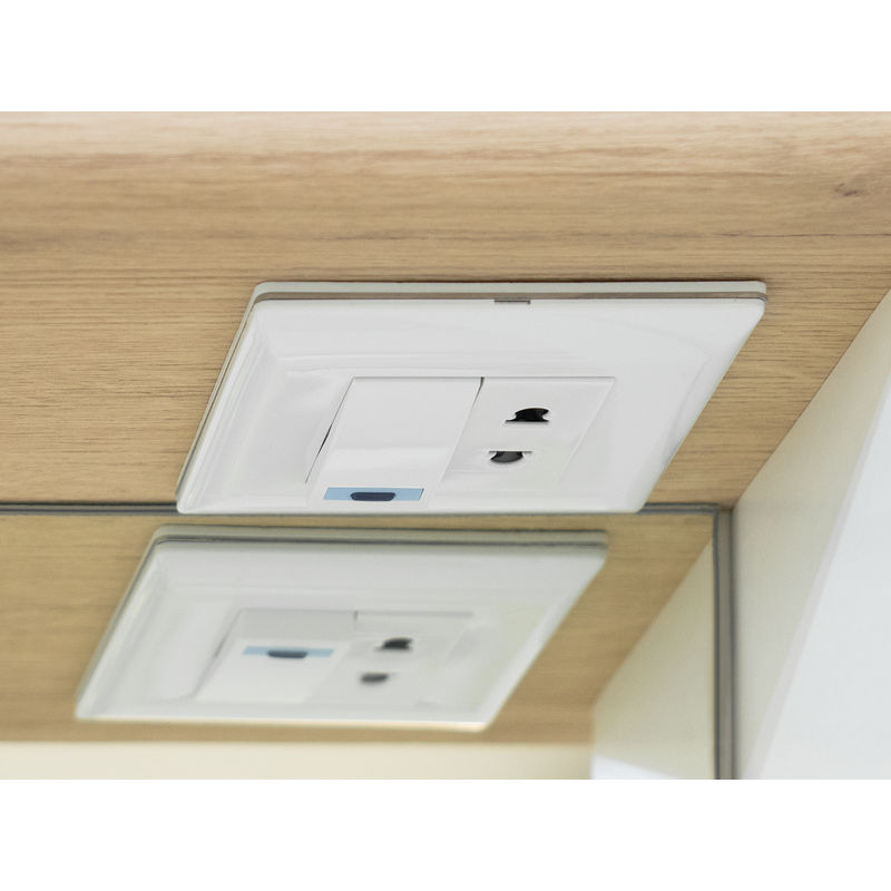 Шкаф с зеркалом для ванной Misty Респект 120 / Э-Рес02120-1П правое