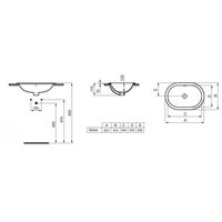Раковина Ideal Standard Connect E504901 62 см (возможен монтаж под столеш. докупается — T645567) — 2