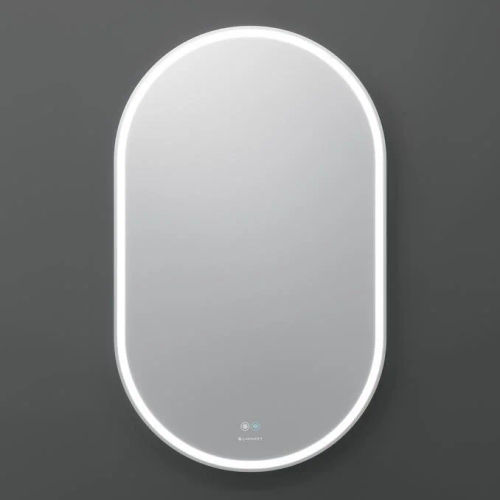 Зеркало Laparet Electra 45х80 (овал) влагостойкое, подсветка, диммер, без подогрева