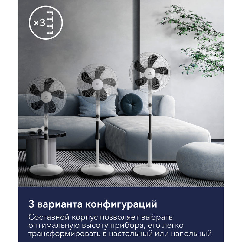 Вентилятор осевой Electrolux EFF-1003D напольный