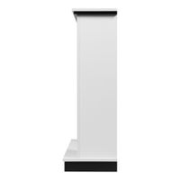 Каминокомплект Electrolux (очаг Electrolux Classic EFP/P-1020LS, портал Grado Classic) белый, черный — 4
