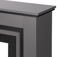 Каминокомплект Electrolux (очаг Electrolux Classic EFP/P-1020LS, портал Grado Classic) графит, черный — 3