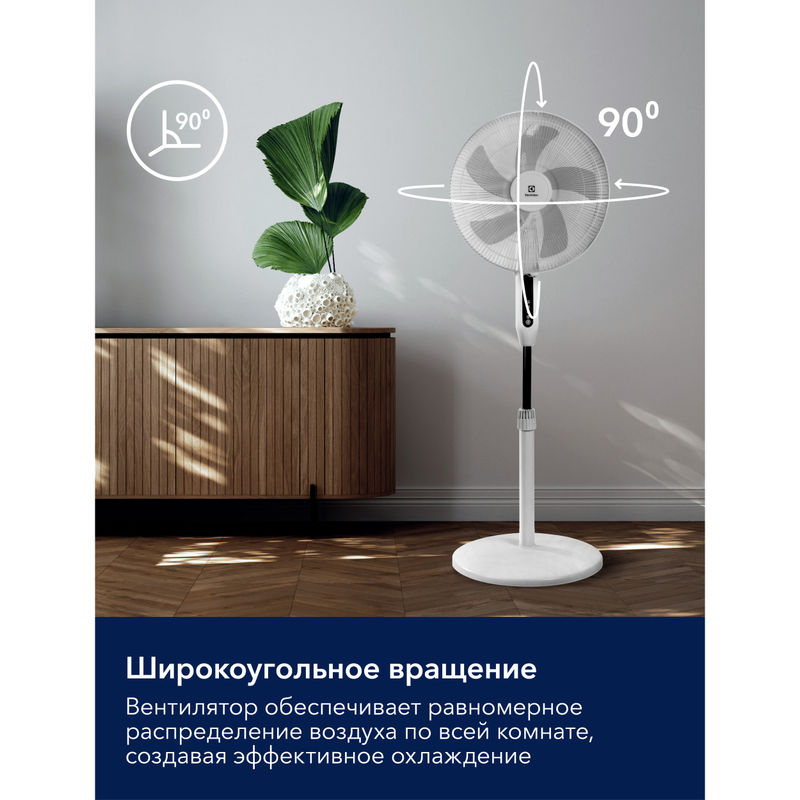 Вентилятор осевой Electrolux EFF-1020W напольный