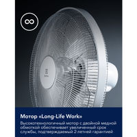 Вентилятор осевой Electrolux EFF-1020W напольный — 14