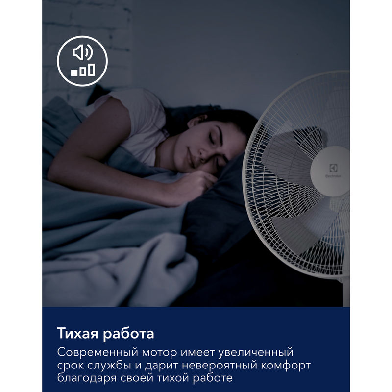 Вентилятор осевой Electrolux EFF-1006W напольный