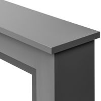 Каминокомплект Electrolux (очаг Electrolux Infinity EFP/P-1600ULS, портал Canto Long) графит, черный — 4