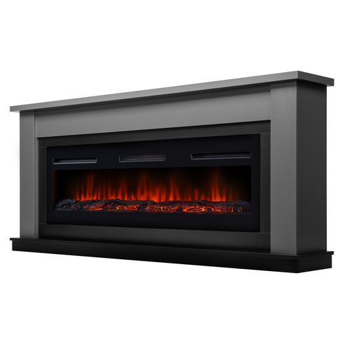 Каминокомплект Electrolux (очаг Electrolux Infinity EFP/P-1600ULS, портал Canto Long) графит, черный