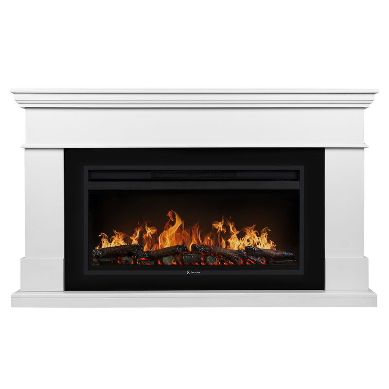 Каминокомплект Electrolux (очаг Electrolux EFP/P-3620LS, портал California 42/40/36) белый
