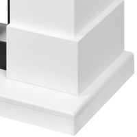 Каминокомплект Electrolux (очаг Electrolux EFP/P-3620LS, портал California 42/40/36) белый — 5