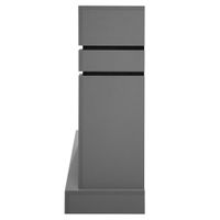 Каминокомплект Electrolux (очаг Electrolux EFP/P-3620LS, портал Lindos 42/40/36) светло-серый, р/в — 5