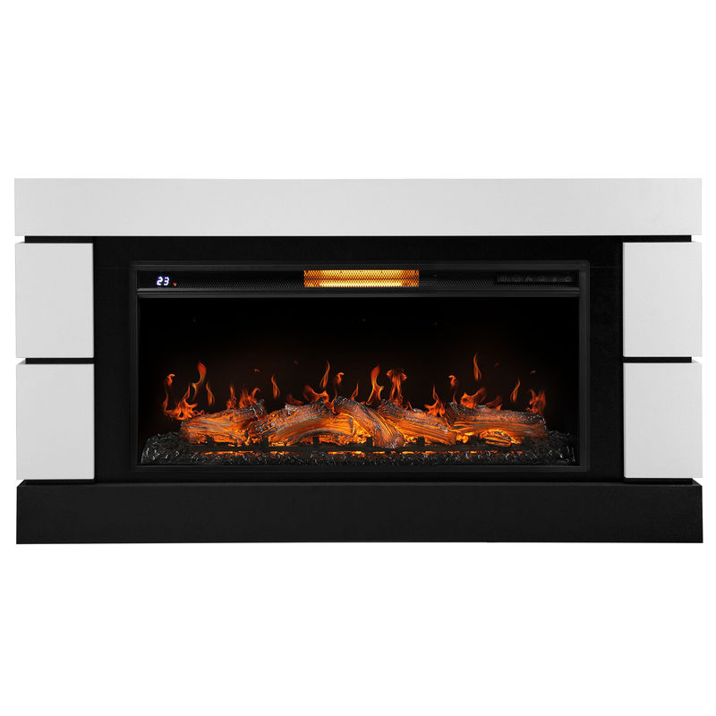 Каминокомплект Electrolux (очаг Electrolux EFP/P-3620LS, портал Moderno 42/40/36) белый, р/в