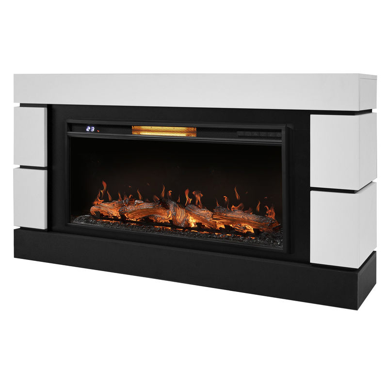 Каминокомплект Electrolux (очаг Electrolux EFP/P-3620LS, портал Moderno 42/40/36) белый, р/в