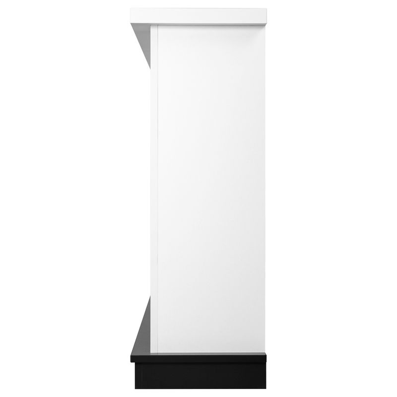Каминокомплект Electrolux (очаг Electrolux Infinity EFP/P-1600ULS N, портал Canto Long) белый, черный