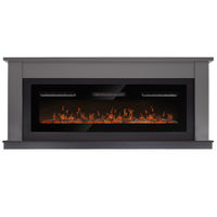 Каминокомплект Electrolux (очаг Electrolux Infinity EFP/P-1600ULS N, портал Canto Long) графит, черный — 2