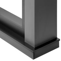 Каминокомплект Electrolux (очаг Electrolux Infinity EFP/P-1600ULS N, портал Canto Long) графит, черный — 5