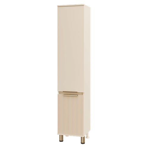 Шкаф-пенал для ванной Brevita Enfida 35 левый / ENF-05035-030L бежевый