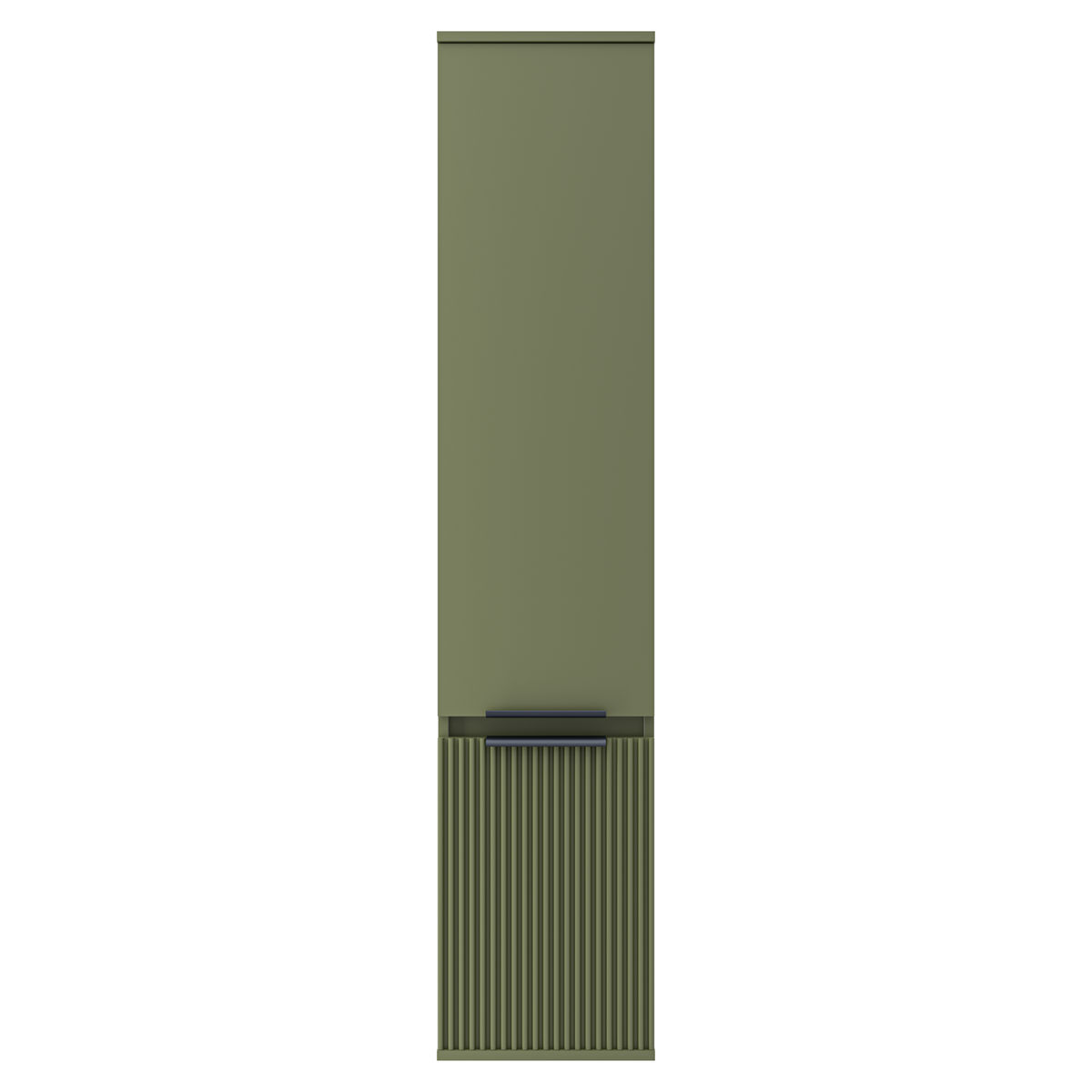 ENFIDA - 35 Пенал подвес/напол. правый зелёная матовая эмаль
