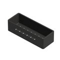 Полка для душа WHITECROSS Ergo ER2280BL (черный мат)
