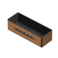 Полка для ванной WHITECROSS Ergo ER2280CPB (брашированная медь) — 1