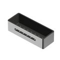 Полка для душа WHITECROSS Ergo ER2280NIB (брашированный никель)