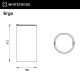 Ведро для мусора WHITECROSS Ergo 4 л. с крышкой ER2290CPB (брашированная медь)