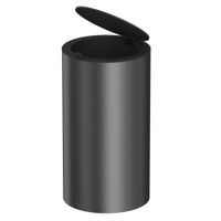 Мусорное ведро WHITECROSS Ergo 4 л. с крышкой ER2290GM (оружейная сталь) — 2