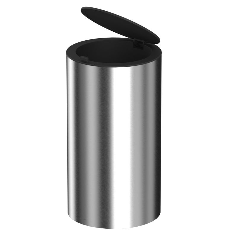 Мусорное ведро WHITECROSS Ergo 4 л. с крышкой ER2290NIB (брашированный никель)